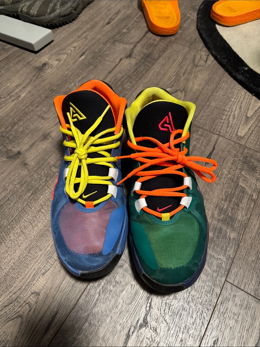 Nike Men’s Multi-Color freak “what the”